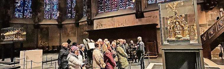 Auch der Aachener Dom stand auf dem Besuchsprogramm der RGA-Leser. Foto: chrono tours